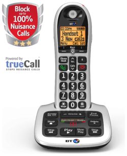 BT - Big Button 4600 Telephone & Answer Machine - Single